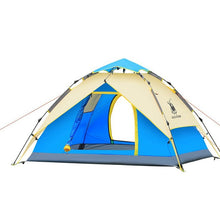 Load image into Gallery viewer, Hydraulic Automatic Windproof Waterproof Double Layer Tent 3-4 Person Tents